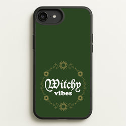 Witchy Vibes Green  - Goth Aesthetic Phone Case for iPhone 6 Plus / 7 Plus / 8 Plus