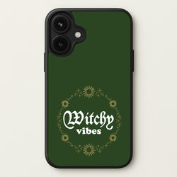 Witchy Vibes Green Phone Case for iPhone 17