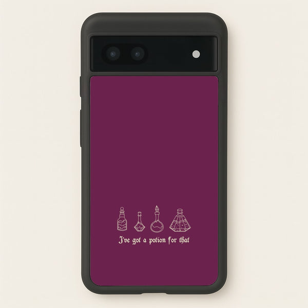 I've Got A Potion For You Dark Pink  - Goth Aesthetic Phone Case for Google Pixel 6a