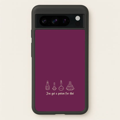 I've Got A Potion For You Dark Pink  - Goth Aesthetic Phone Case for Google Pixel 8 Pro