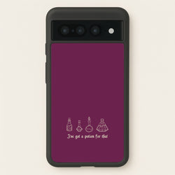 I've Got A Potion For You Dark Pink  - Goth Aesthetic Phone Case for Google Pixel 7 Pro
