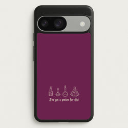 I've Got A Potion For You Dark Pink  - Goth Aesthetic Phone Case for Google Pixel 9 / 9 Pro
