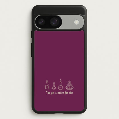 I've Got A Potion For You Dark Pink  - Goth Aesthetic Phone Case for Google Pixel 9 / 9 Pro
