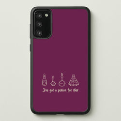 I've Got A Potion For You Dark Pink  - Goth Aesthetic Phone Case for Galaxy A41