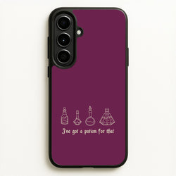 I've Got A Potion For You Dark Pink  - Goth Aesthetic Phone Case for Galaxy A56