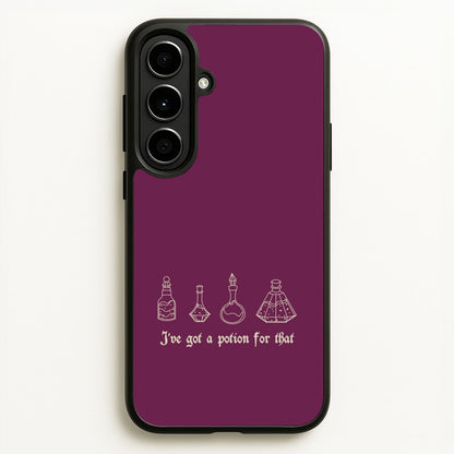 I've Got A Potion For You Dark Pink  - Goth Aesthetic Phone Case for Galaxy A56