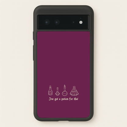 I've Got A Potion For You Dark Pink  - Goth Aesthetic Phone Case for Google Pixel 6
