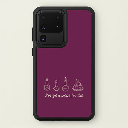 I've Got A Potion For You Dark Pink  - Goth Aesthetic Phone Case for Galaxy S20 Ultra