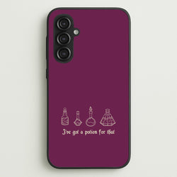 I've Got A Potion For You Dark Pink  - Goth Aesthetic Phone Case for Galaxy S23FE