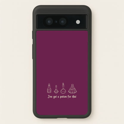 I've Got A Potion For You Dark Pink  - Goth Aesthetic Phone Case for Google Pixel 8