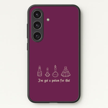 I've Got A Potion For You Dark Pink  - Goth Aesthetic Phone Case for Galaxy S25 Plus