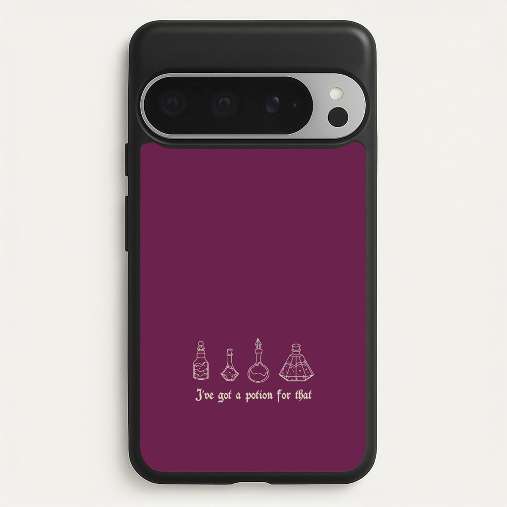 I've Got A Potion For You Dark Pink  - Goth Aesthetic Phone Case for Google Pixel 9 Pro XL