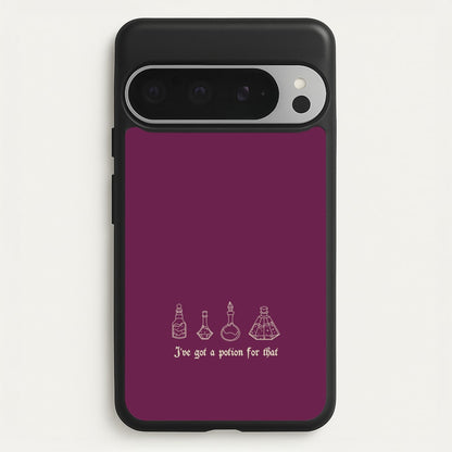 I've Got A Potion For You Dark Pink  - Goth Aesthetic Phone Case for Google Pixel 9 Pro XL