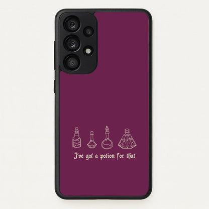 I've Got A Potion For You Dark Pink  - Goth Aesthetic Phone Case for Galaxy A53
