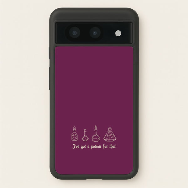 I've Got A Potion For You Dark Pink  - Goth Aesthetic Phone Case for Google Pixel 8a