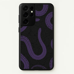 Snakes And Lace Pattern  - Goth Aesthetic Phone Case for Galaxy S21 Ultra
