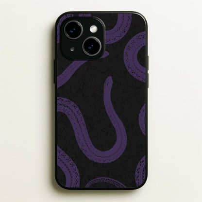 Snakes And Lace Pattern  - Goth Aesthetic Phone Case for iPhone 14