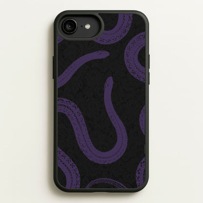 Snakes And Lace Pattern  - Goth Aesthetic Phone Case for iPhone 6 Plus / 7 Plus / 8 Plus