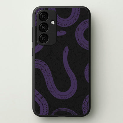 Snakes And Lace Pattern  - Goth Aesthetic Phone Case for Galaxy A15