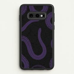 Snakes And Lace Pattern  - Goth Aesthetic Phone Case for Galaxy S10e