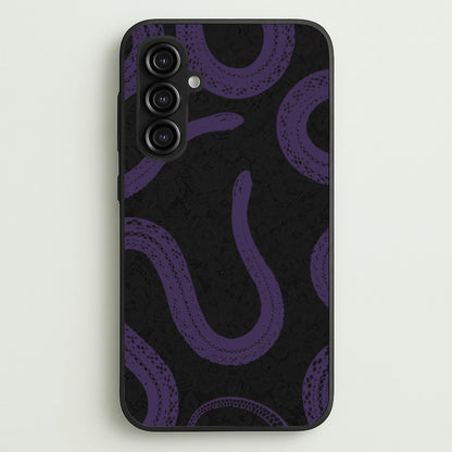 Snakes And Lace Pattern  - Goth Aesthetic Phone Case for Galaxy S23FE