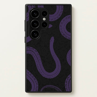 Snakes And Lace Pattern  - Goth Aesthetic Phone Case for Galaxy S24 Ultra