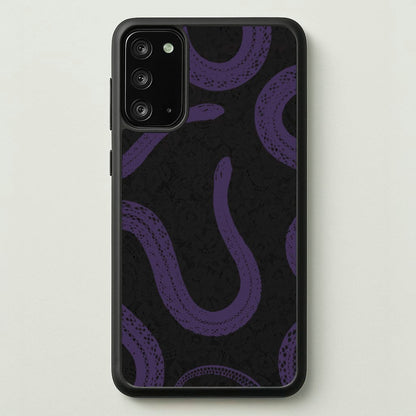 Snakes And Lace Pattern  - Goth Aesthetic Phone Case for Galaxy Note 20