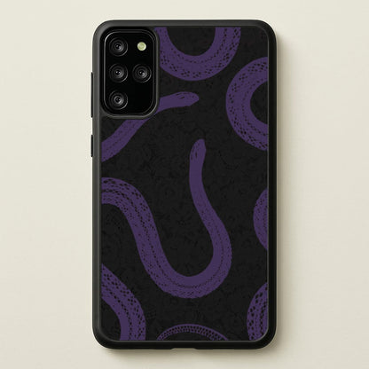 Snakes And Lace Pattern  - Goth Aesthetic Phone Case for Galaxy S20 Plus