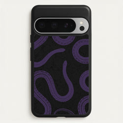Snakes And Lace Pattern  - Goth Aesthetic Phone Case for Google Pixel 9 Pro XL