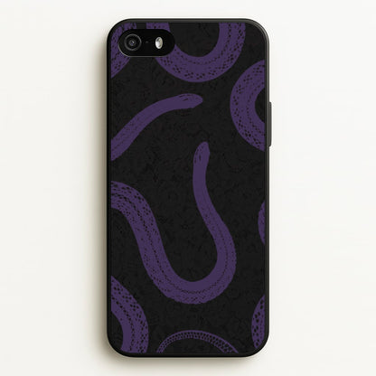 Snakes And Lace Pattern  - Goth Aesthetic Phone Case for iPhone 5 / 5s / SE 2016