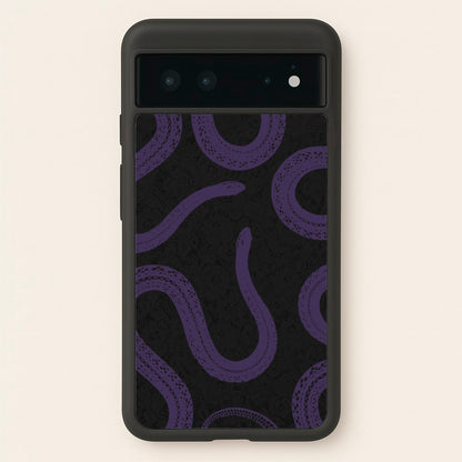 Snakes And Lace Pattern  - Goth Aesthetic Phone Case for Google Pixel 6
