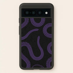 Snakes And Lace Pattern  - Goth Aesthetic Phone Case for Google Pixel 7 Pro