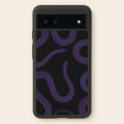 Snakes And Lace Pattern  - Goth Aesthetic Phone Case for Google Pixel 6a