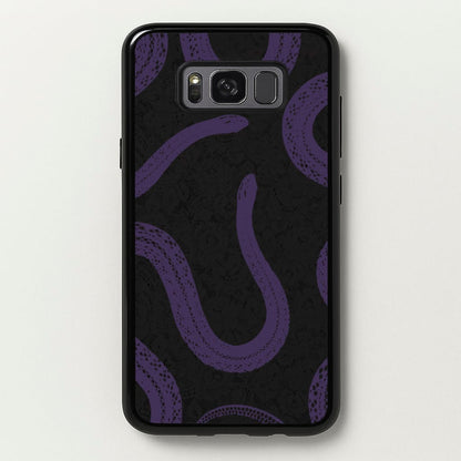 Snakes And Lace Pattern  - Goth Aesthetic Phone Case for Galaxy S8 Plus