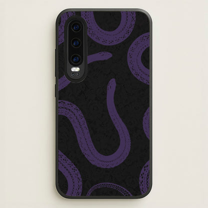 Snakes And Lace Pattern  - Goth Aesthetic Phone Case for Huawei P30