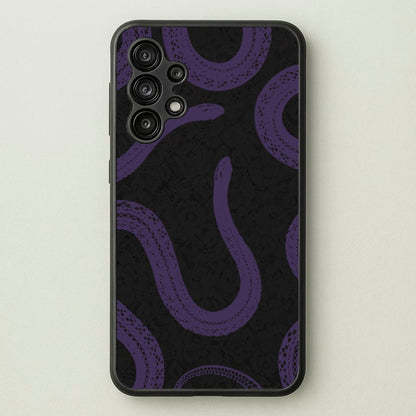 Snakes And Lace Pattern  - Goth Aesthetic Phone Case for Galaxy A13