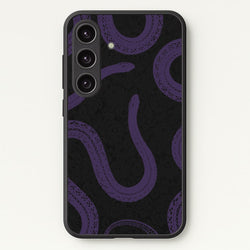 Snakes And Lace Pattern  - Goth Aesthetic Phone Case for Galaxy S24