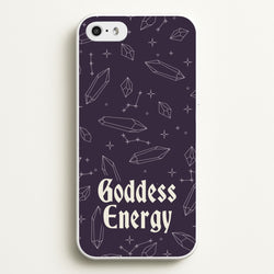 Goodess Energy Pattern  - Goth Aesthetic Phone Case for iPhone 5 / 5s / SE 2016