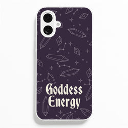 Goodess Energy Pattern  - Goth Aesthetic Phone Case for iPhone 16 Plus
