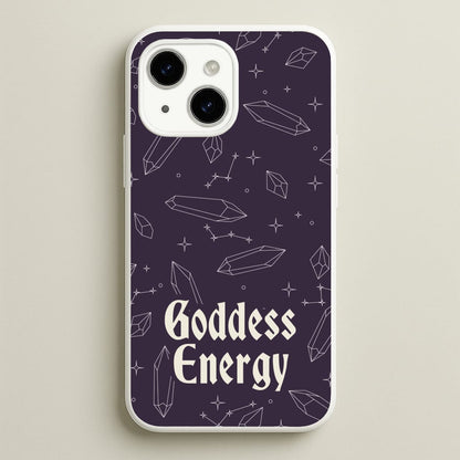 Goodess Energy Pattern  - Goth Aesthetic Phone Case for iPhone 14 Plus