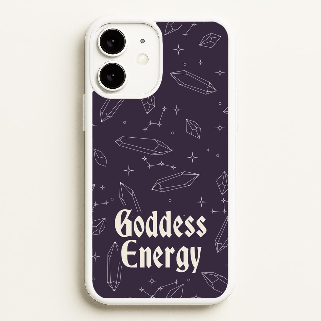 Goodess Energy Pattern  - Goth Aesthetic Phone Case for iPhone 11