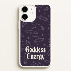 Goodess Energy Pattern  - Goth Aesthetic Phone Case for iPhone 11
