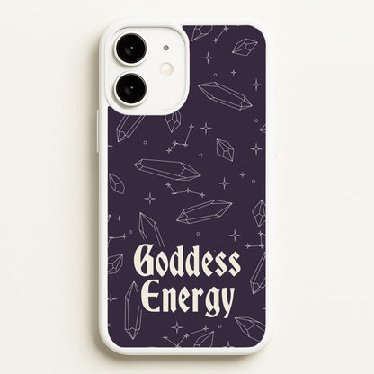 Goodess Energy Pattern  - Goth Aesthetic Phone Case for iPhone 11