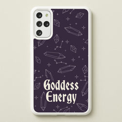 Goodess Energy Pattern  - Goth Aesthetic Phone Case for Galaxy S20 Plus