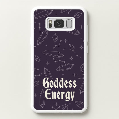 Goodess Energy Pattern  - Goth Aesthetic Phone Case for Galaxy S8