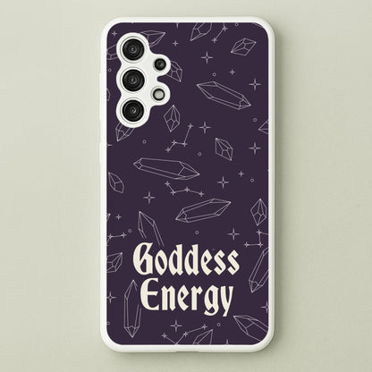 Goodess Energy Pattern  - Goth Aesthetic Phone Case for Galaxy A13