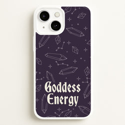 Goodess Energy Pattern  - Goth Aesthetic Phone Case for iPhone 13 Mini