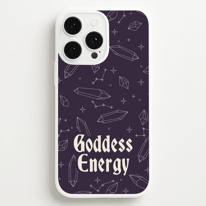 Goodess Energy Pattern  - Goth Aesthetic Phone Case for iPhone 13 Pro Max