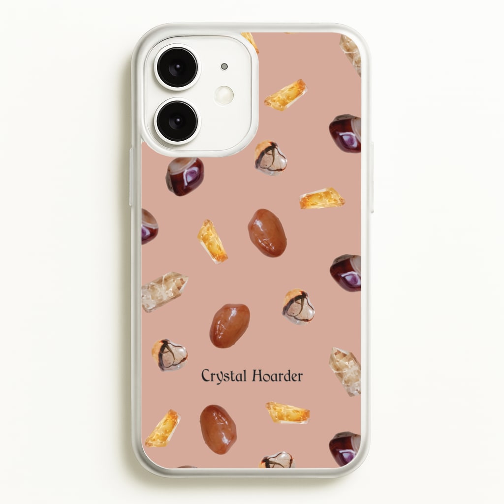 Crystal Hoarder Pattern  - Goth Aesthetic Phone Case for iPhone 11