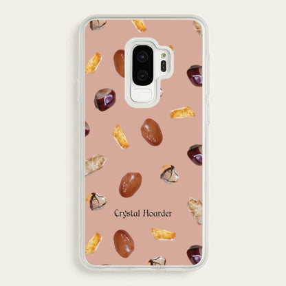 Crystal Hoarder Pattern  - Goth Aesthetic Phone Case for Galaxy S9 Plus